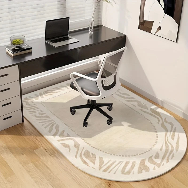 Office Floor Mat Ergonomic Non-Slip Easy-Clean Fabric