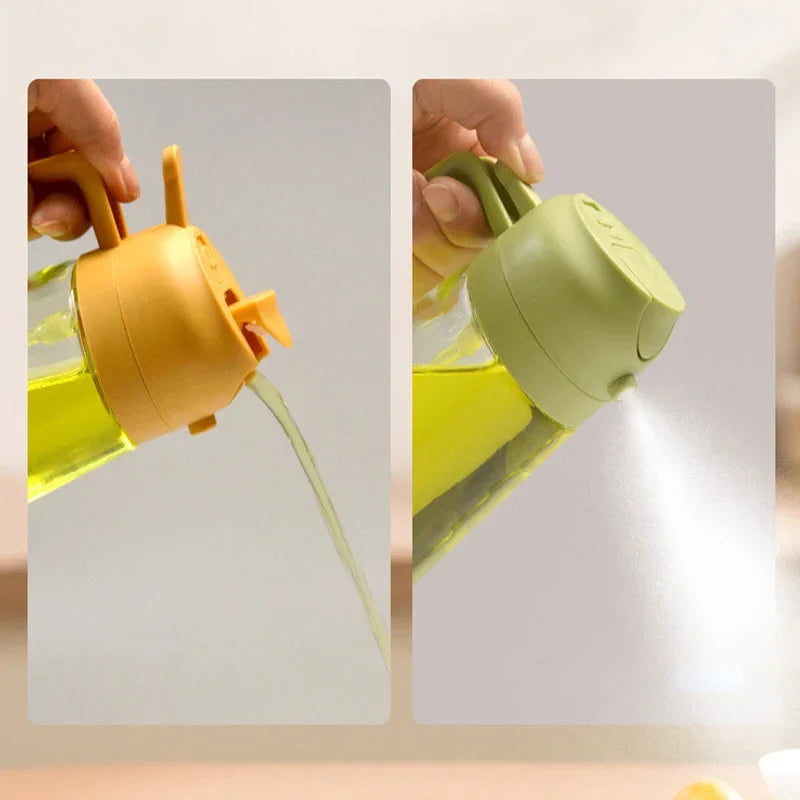 Oil Dispenser Glass Dual Spray & Pour