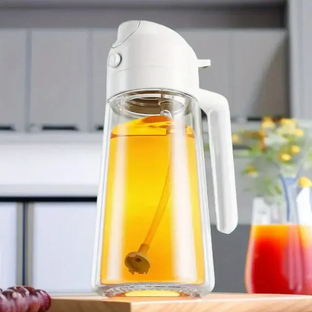 Oil Spray Bottle Adjustable Nozzle & Fine Mist 500ml