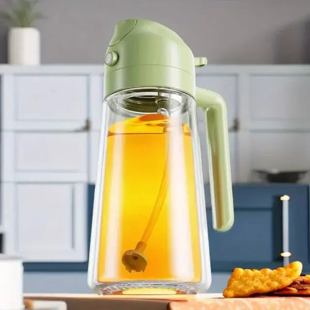 Oil Spray Bottle Adjustable Nozzle & Fine Mist 500ml