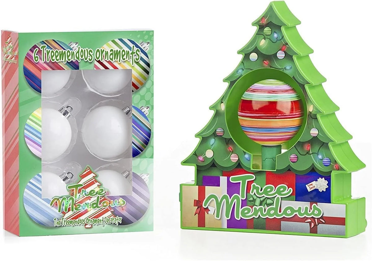 Ornament Decorating Kit Motorized Spinning Lights & Music