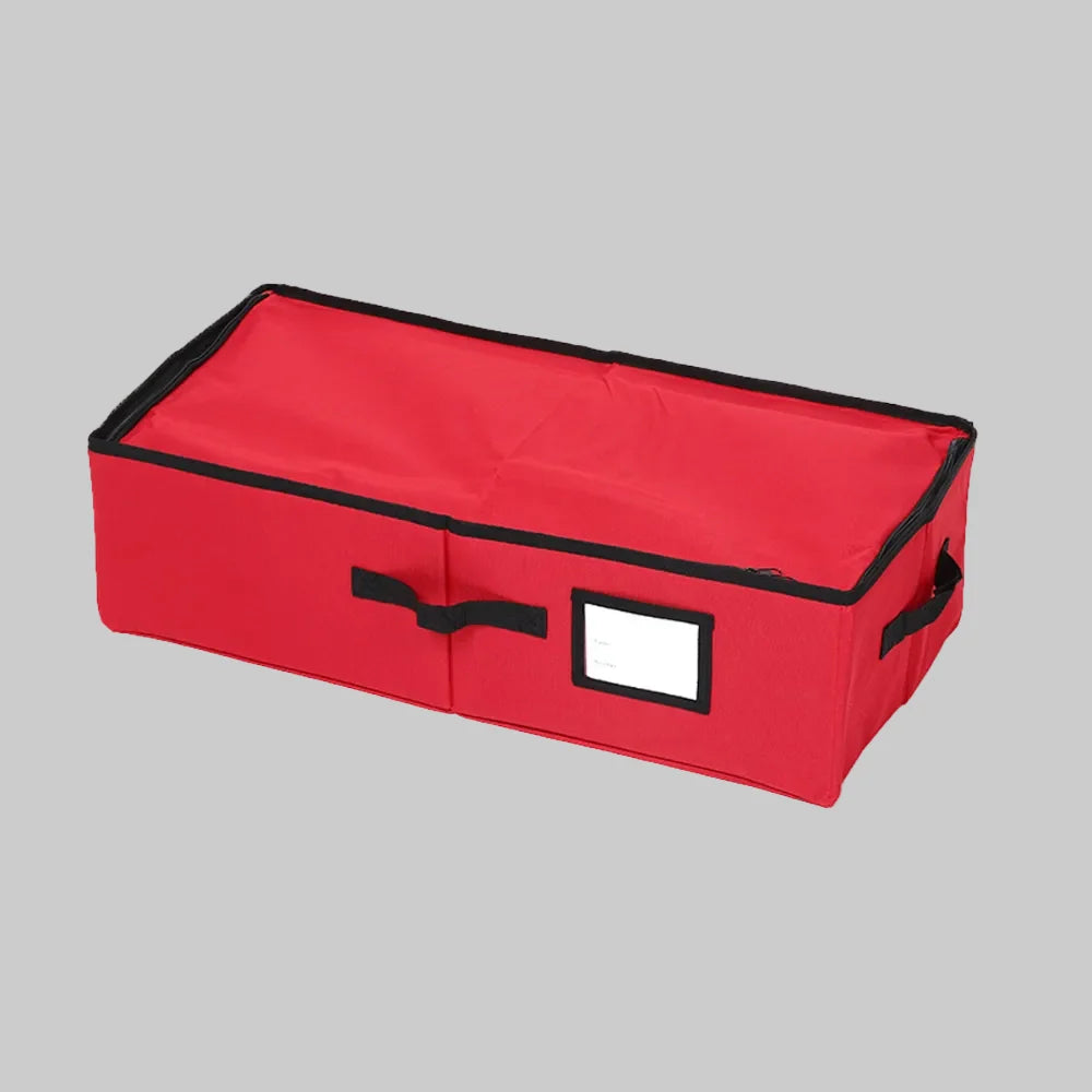 Ornament Storage Box Three Lift Out Trays 600D Oxford
