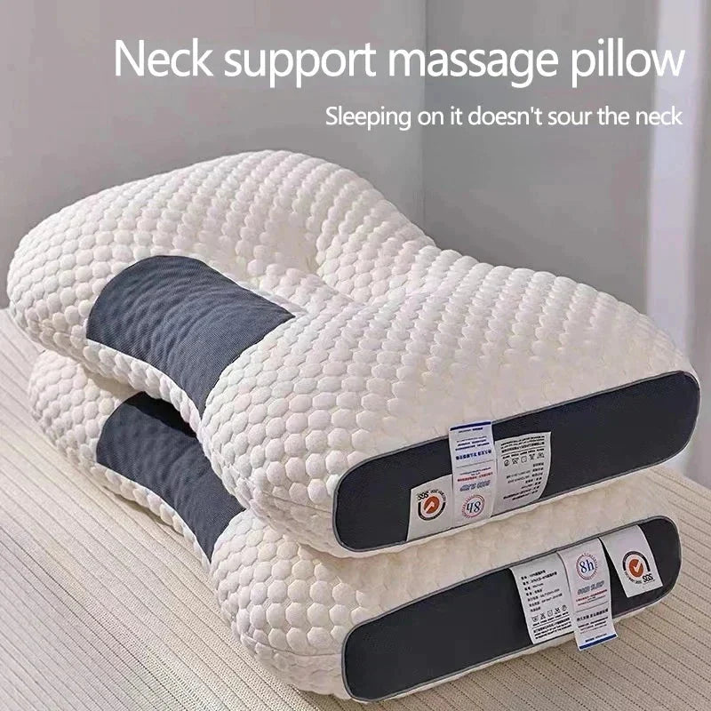 Orthopedic Cervical Pillow Ergonomic Contour Soybean Fiber Core