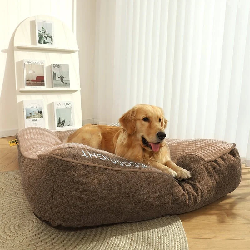 Orthopedic Dog Bed Thick Cushioned Joint Support Machine-Washable Cover