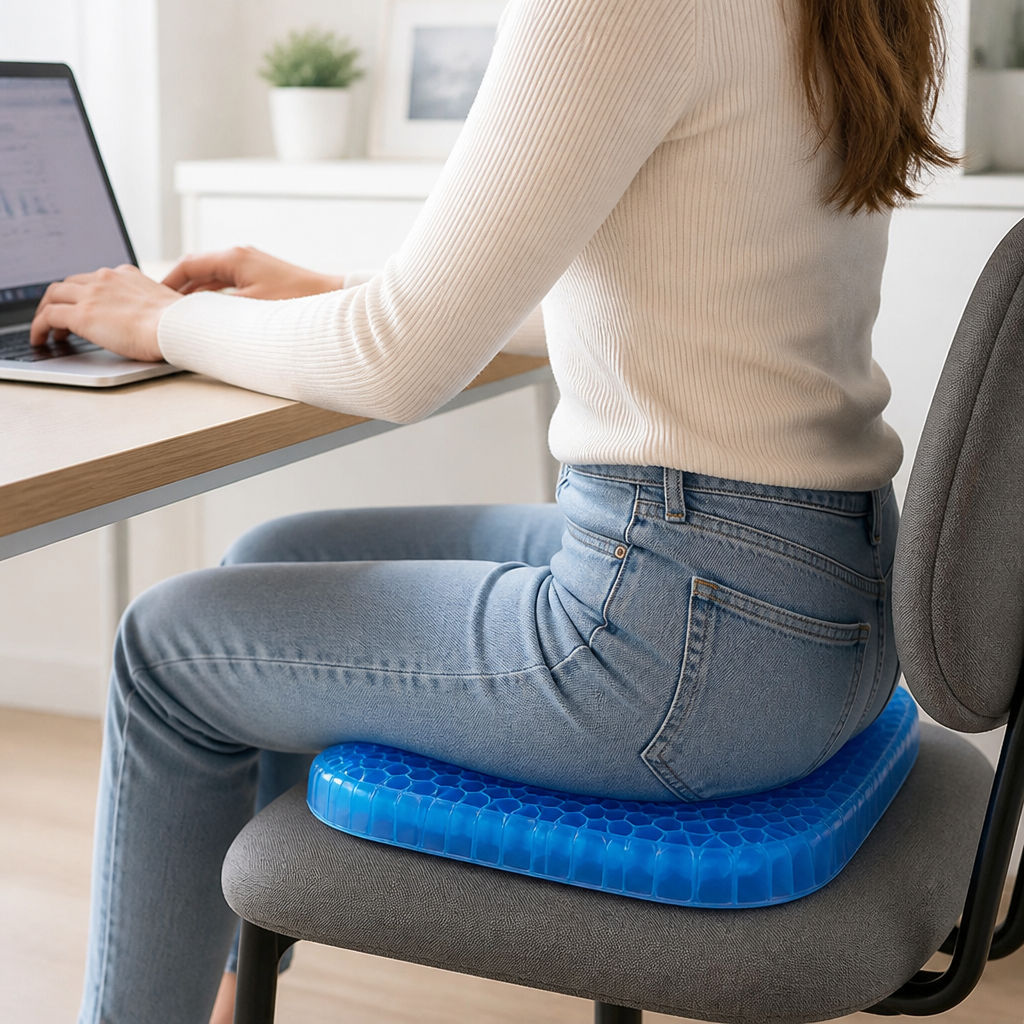 Orthopedic Honeycomb Gel Seat Cushion
