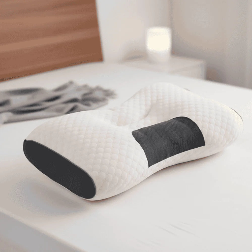 Orthopedic Pillow Ergonomic Neck Support Removable Washable Cover