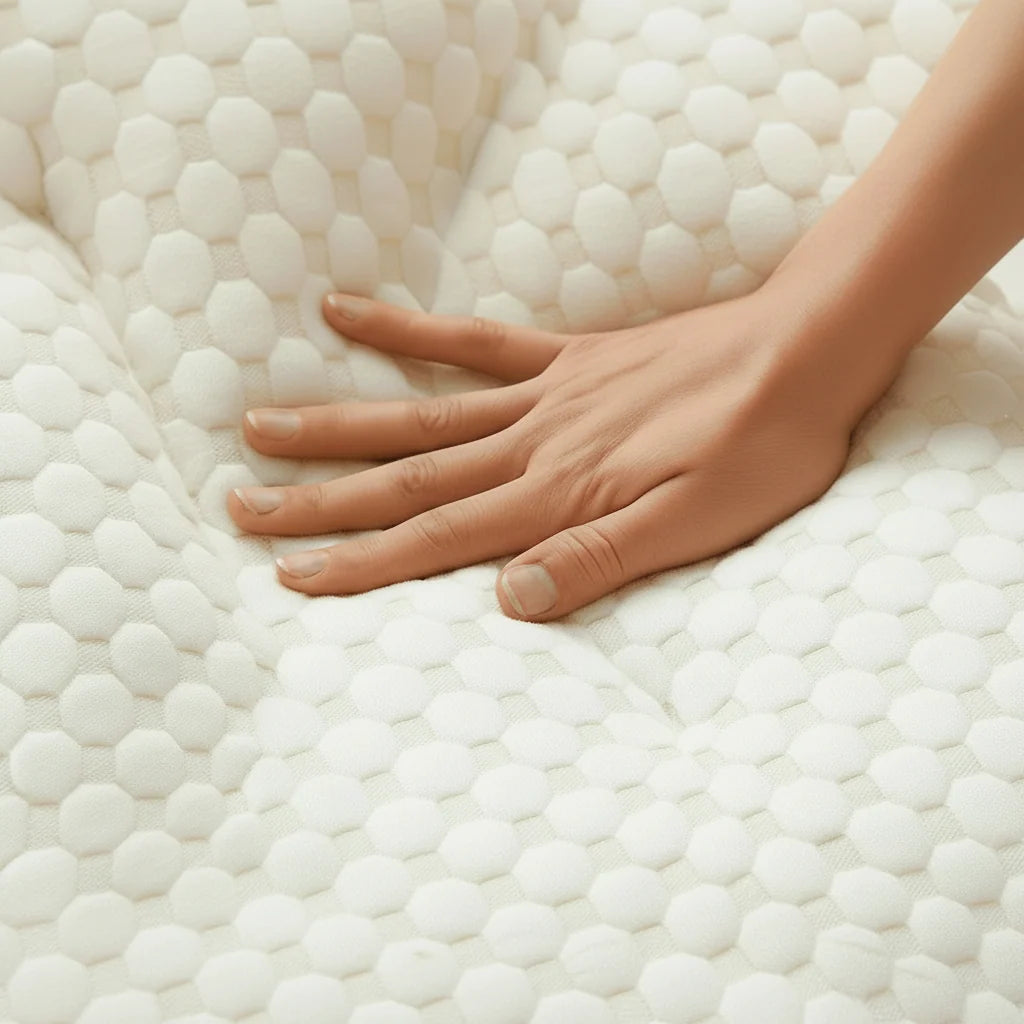 Orthopedic Pillow Ergonomic Neck Support Removable Washable Cover