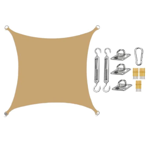 Outdoor Awning Waterproof UV-Blocking Foldable