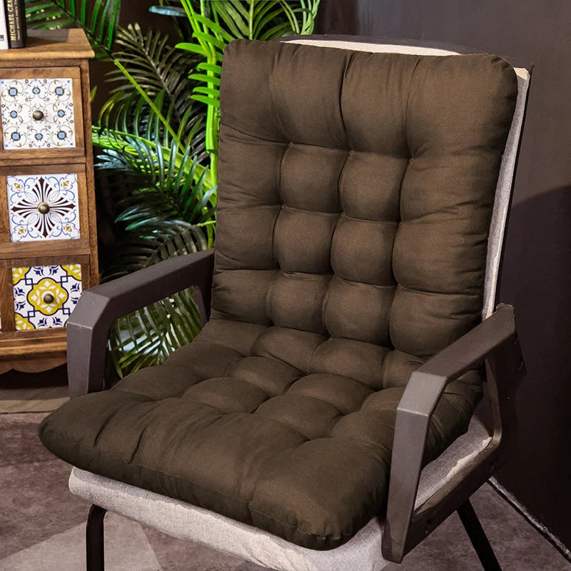 Outdoor Chair Seat Cushion Firm Foam & Water-Resistant Cover