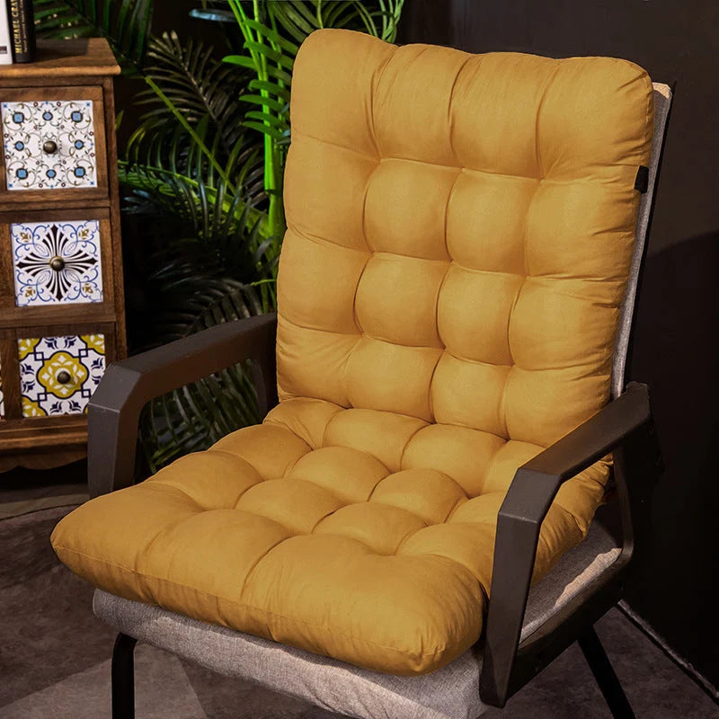 Outdoor Chair Seat Cushion Firm Foam & Water-Resistant Cover