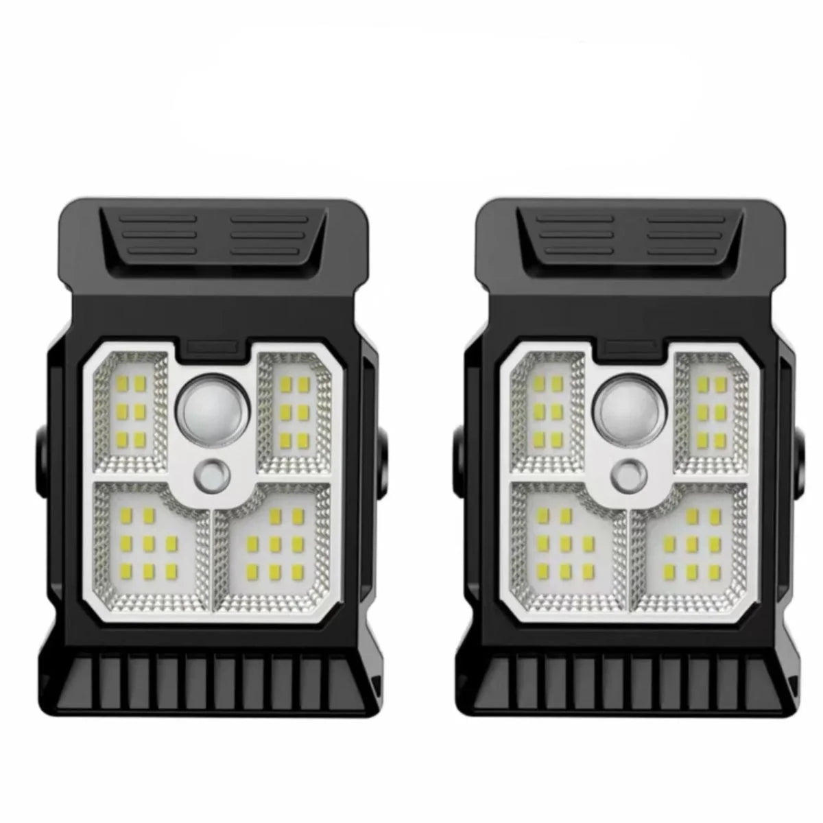 Outdoor Clip Light Solar-Powered Motion-Activated Weather-Resistant