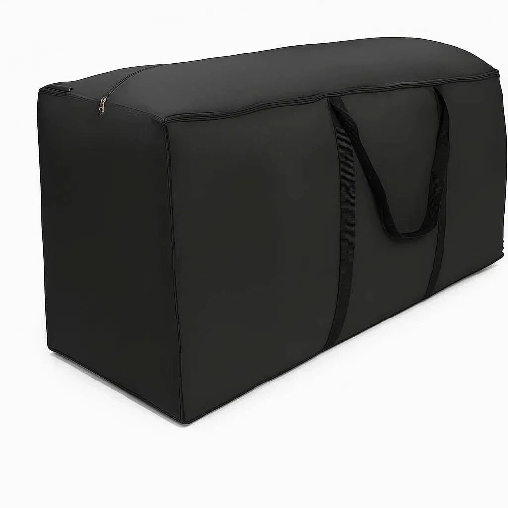 Outdoor Cushion Storage Bag Water-Resistant Zipper Closure Carry Handles