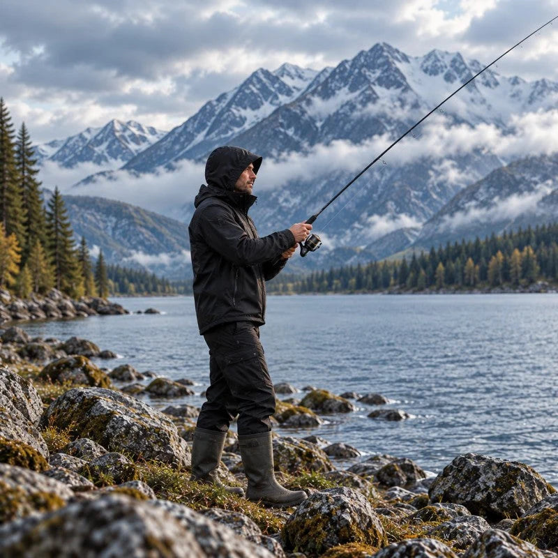 Outdoor Jacket Windproof Water-Resistant Insulated