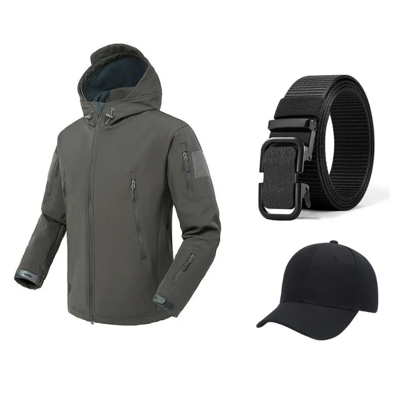 Outdoor Jacket Windproof Water-Resistant Insulated