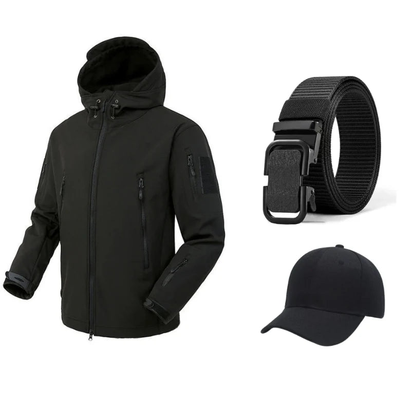Outdoor Jacket Windproof Water-Resistant Insulated