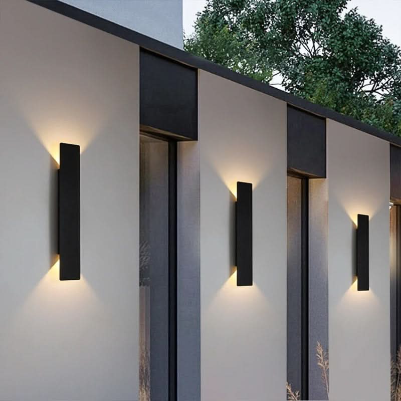 Outdoor LED Wall Light Aluminum IP65 Weatherproof Integrated LED