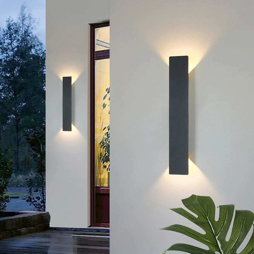 Outdoor LED Wall Light Aluminum IP65 Weatherproof Integrated LED