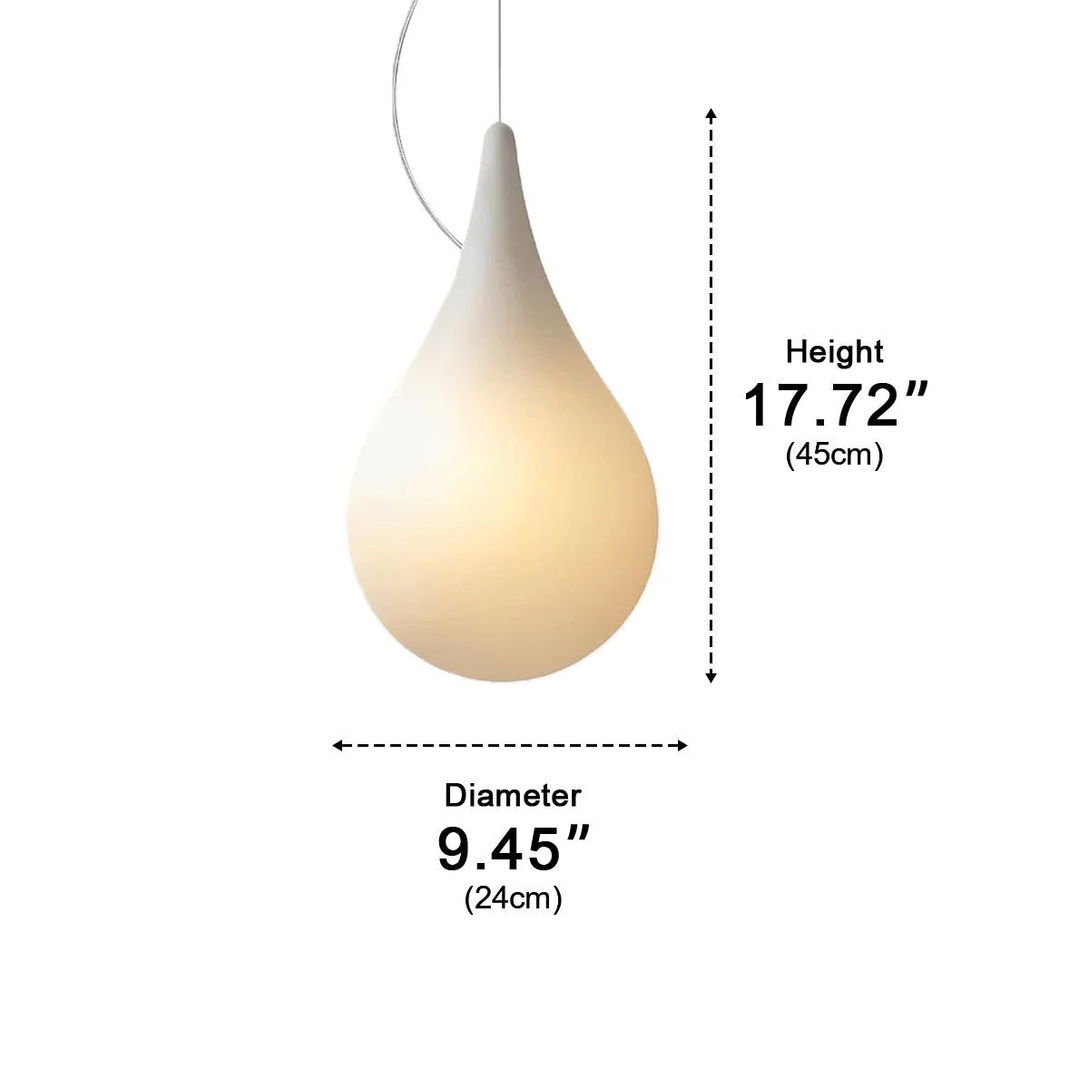 Outdoor Pendant Light IP65-Rated LED RGB