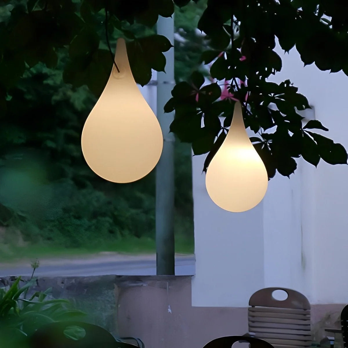 Outdoor Pendant Light IP65-Rated LED RGB