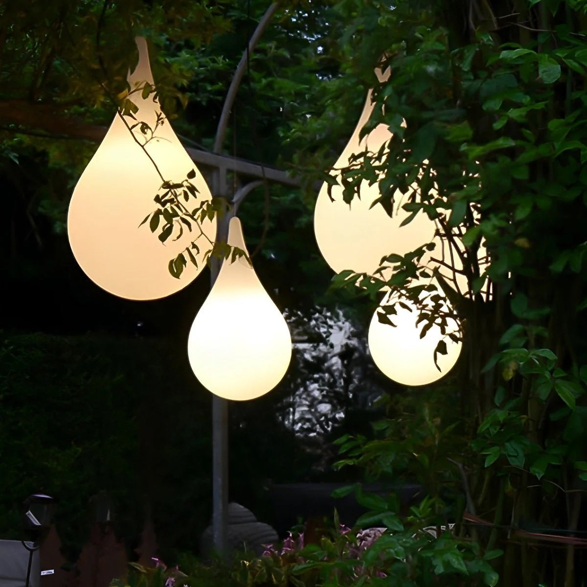 Outdoor Pendant Light Teardrop IP65 Waterproof LED