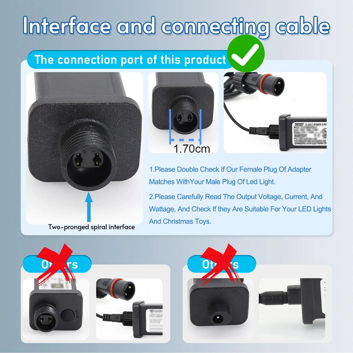 Outdoor Power Adapter 4.5 V DC Regulated IP44