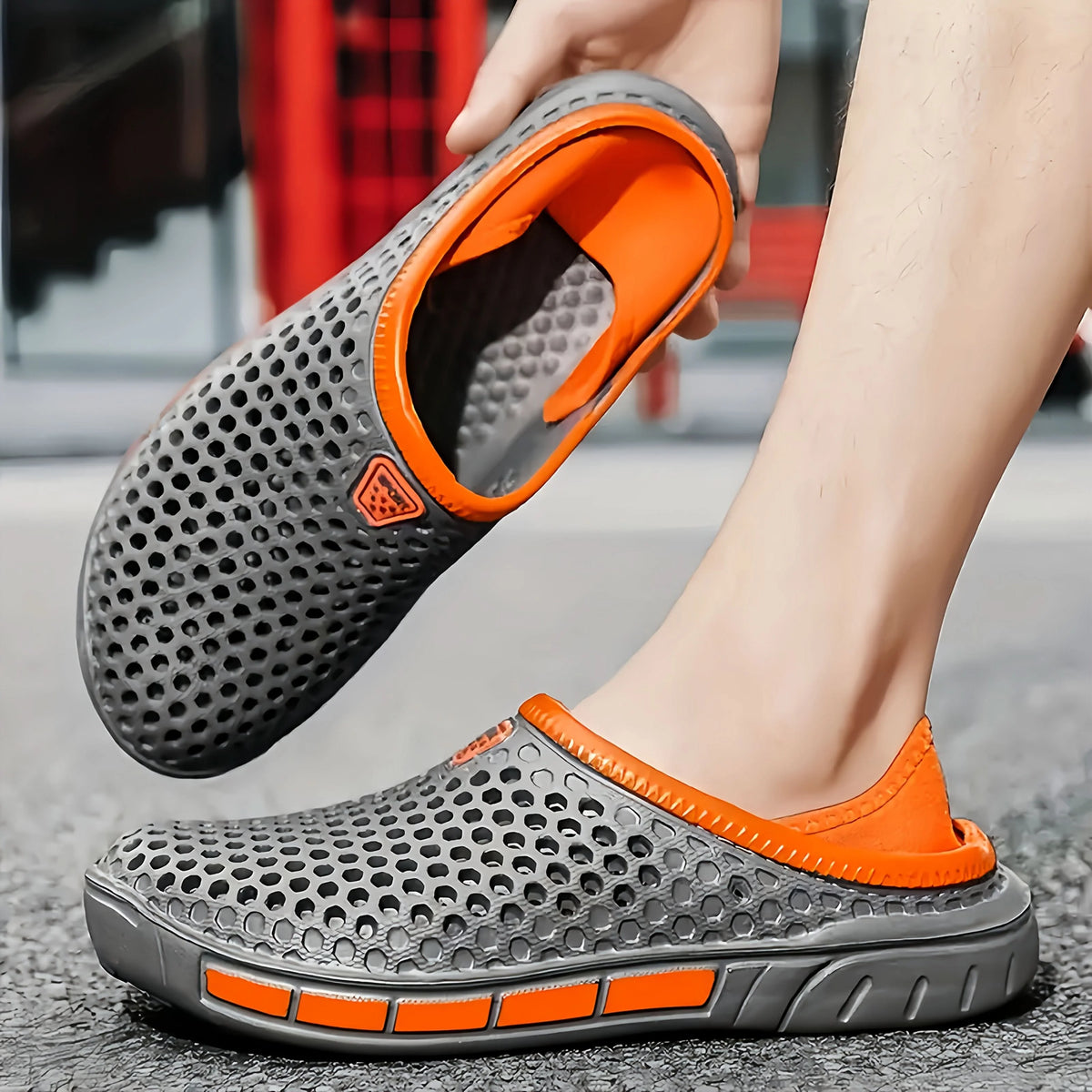 Outdoor Sandals Breathable Quick-Drying Non-Slip Adjustable Fit
