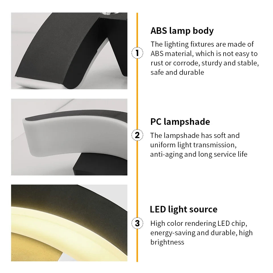Outdoor Wall Light 10W LED Directed Downlight IP66