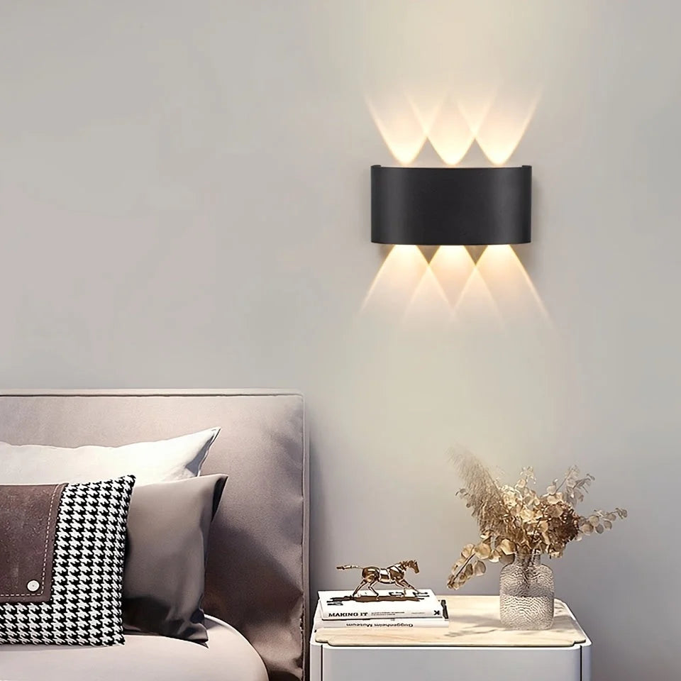 Outdoor Wall Light Dual Beam Integrated LED IP55