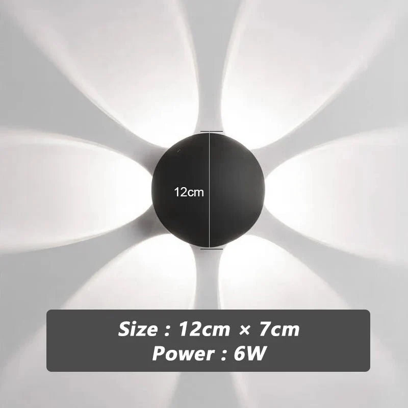 Outdoor Wall Light LED IP65 Weather-Resistant