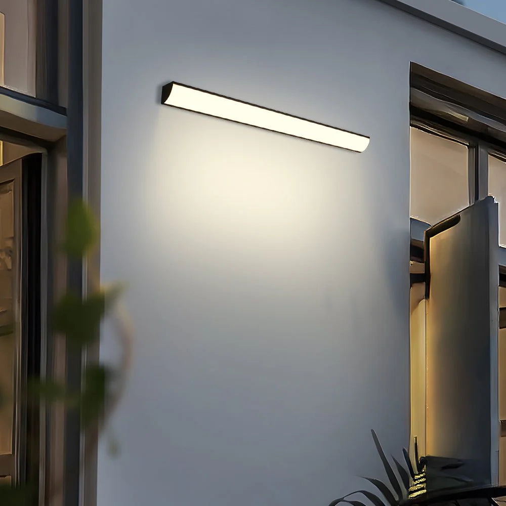 Outdoor Wall Light Slim LED IP65 Weather-Resistant