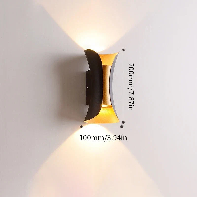 Outdoor Wall Light Weather-Rated Integrated LED