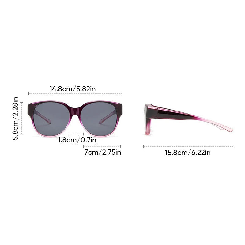 Over-Glasses Sunglasses Polarized UV400 Protection