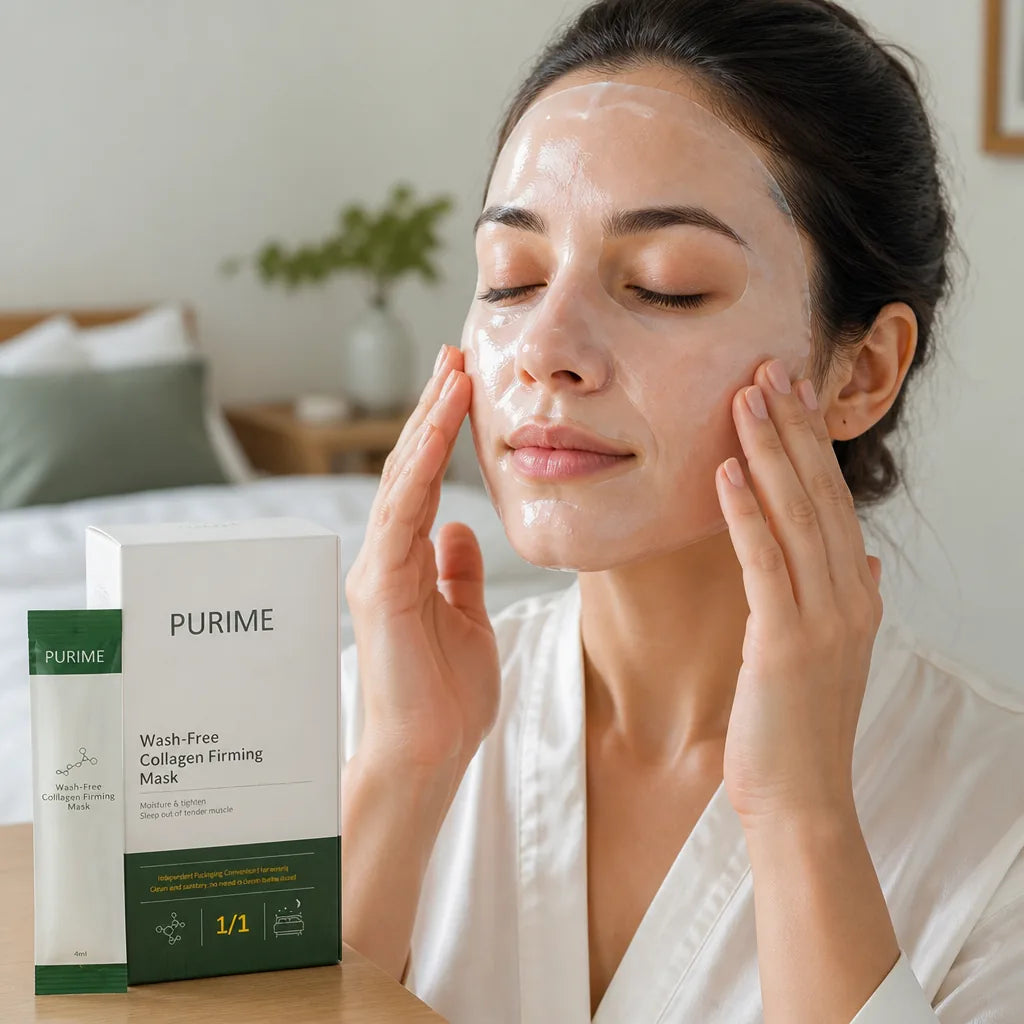 Overnight Collagen Face Mask Firming No Rinse 20 Pack