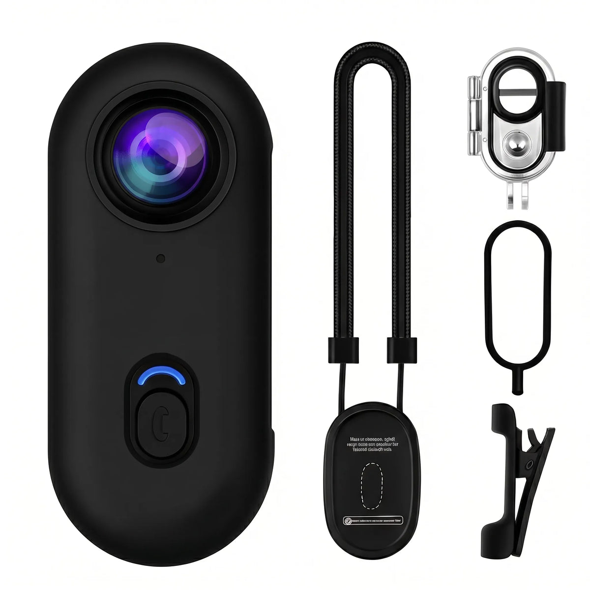 POV Camera 4K Hands-Free Magnetic Mount Water-Resistant Casing