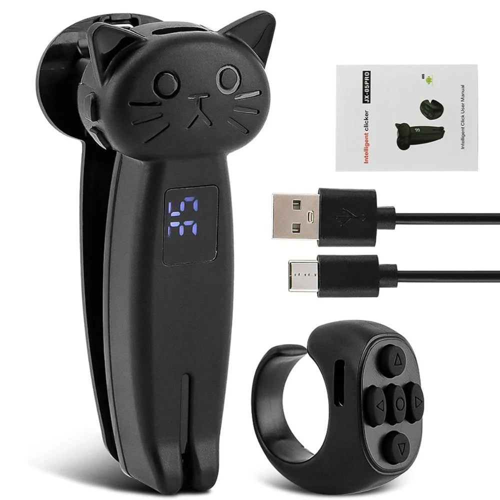 Page Turner Remote Wireless Rechargeable Finger Ring
