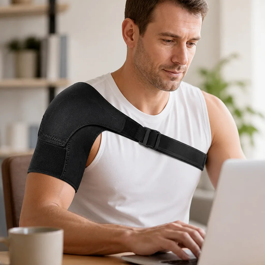 Pain Relief Wrap Heat & Compression Cotton Blend