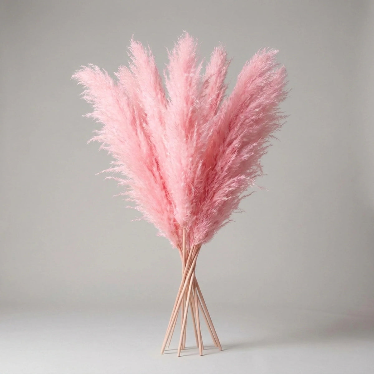 Pampas Grass Artificial Decorative Stems 25.6-Inch