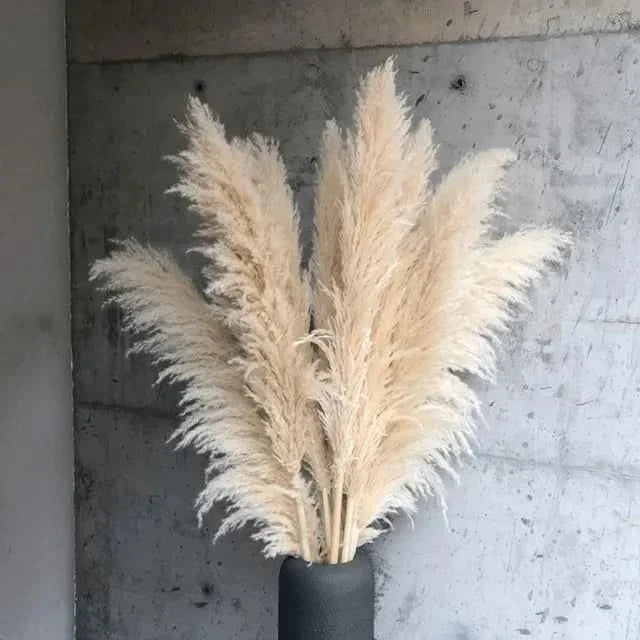 Pampas Grass Artificial Decorative Stems 25.6-Inch