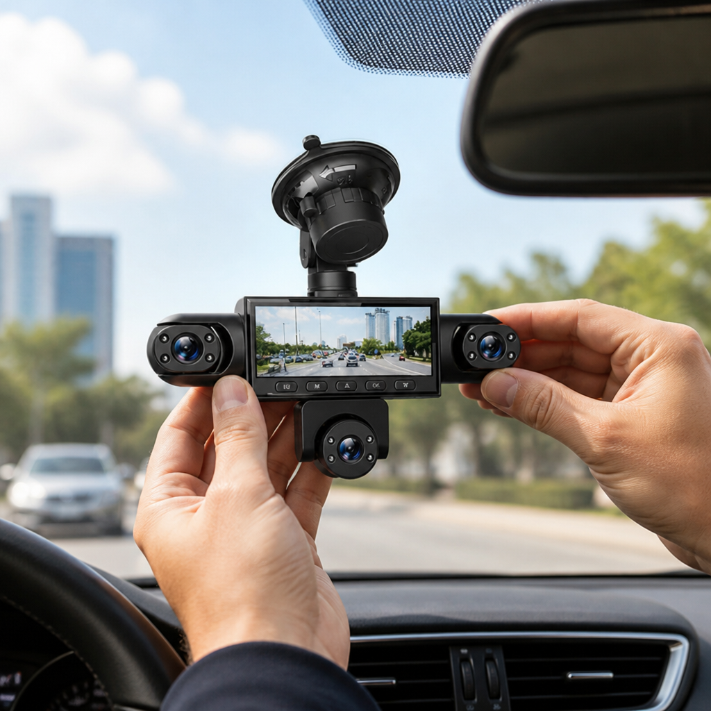 Panoramic Full HD Night Vision Dash Camera (4/5-Camera System)