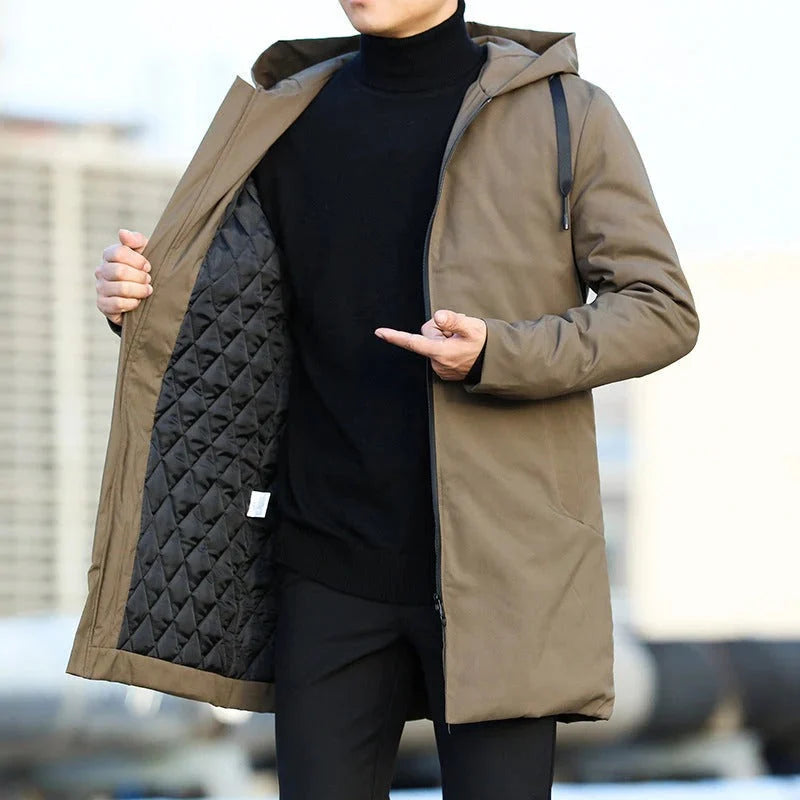 Parka Insulated Windproof Moisture-Repellent Adjustable Fit