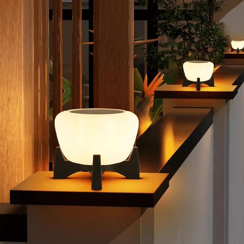 Pathway Light Solar LED Shielded Head Dusk Sensor