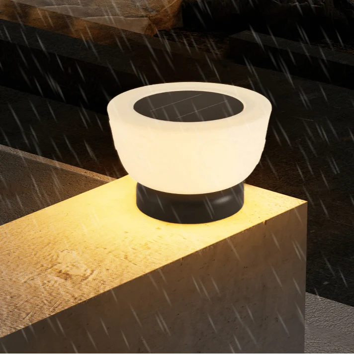 Pathway Light Solar LED Shielded Head Dusk Sensor