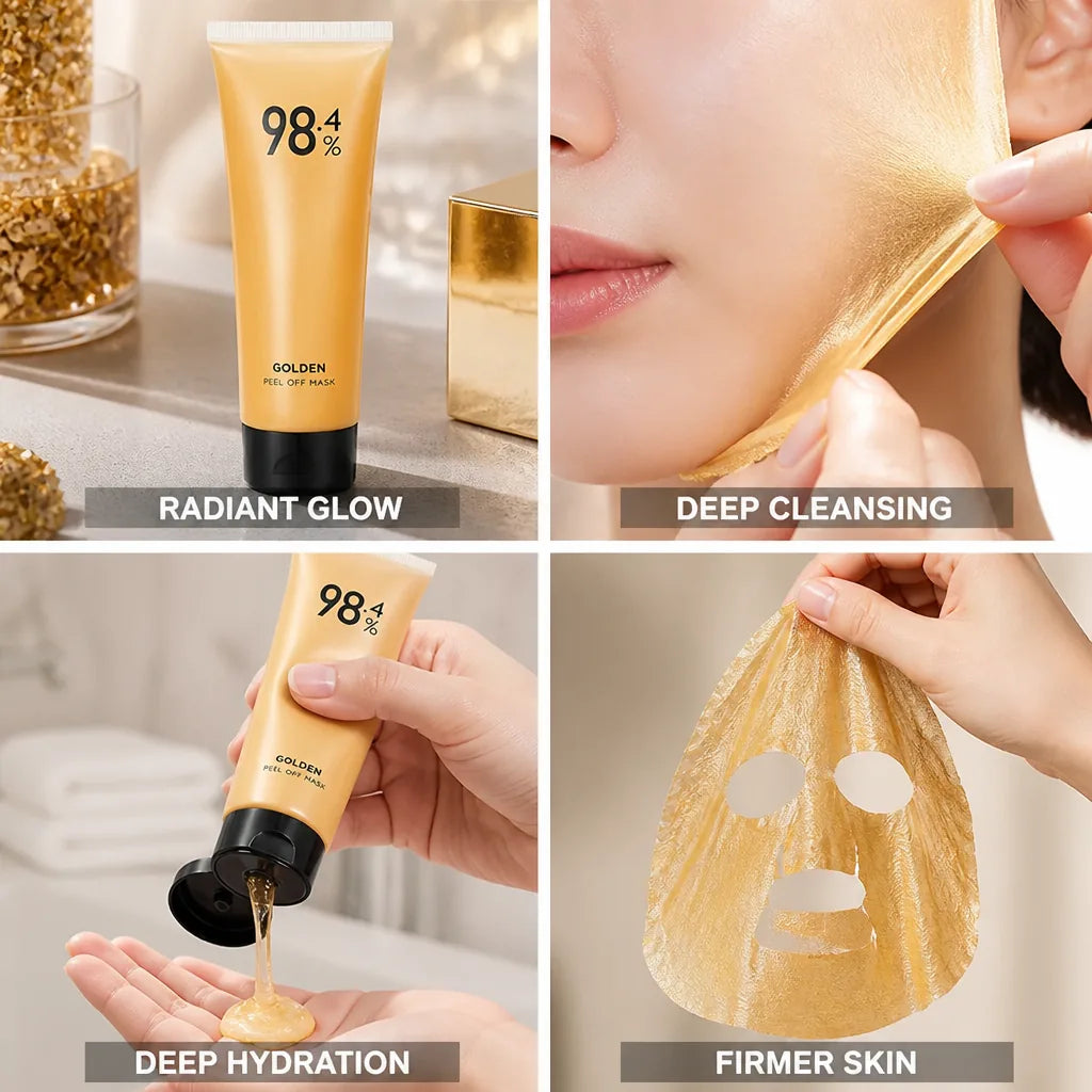 Peel-Off Mask Gold Foil Radiant & Firming