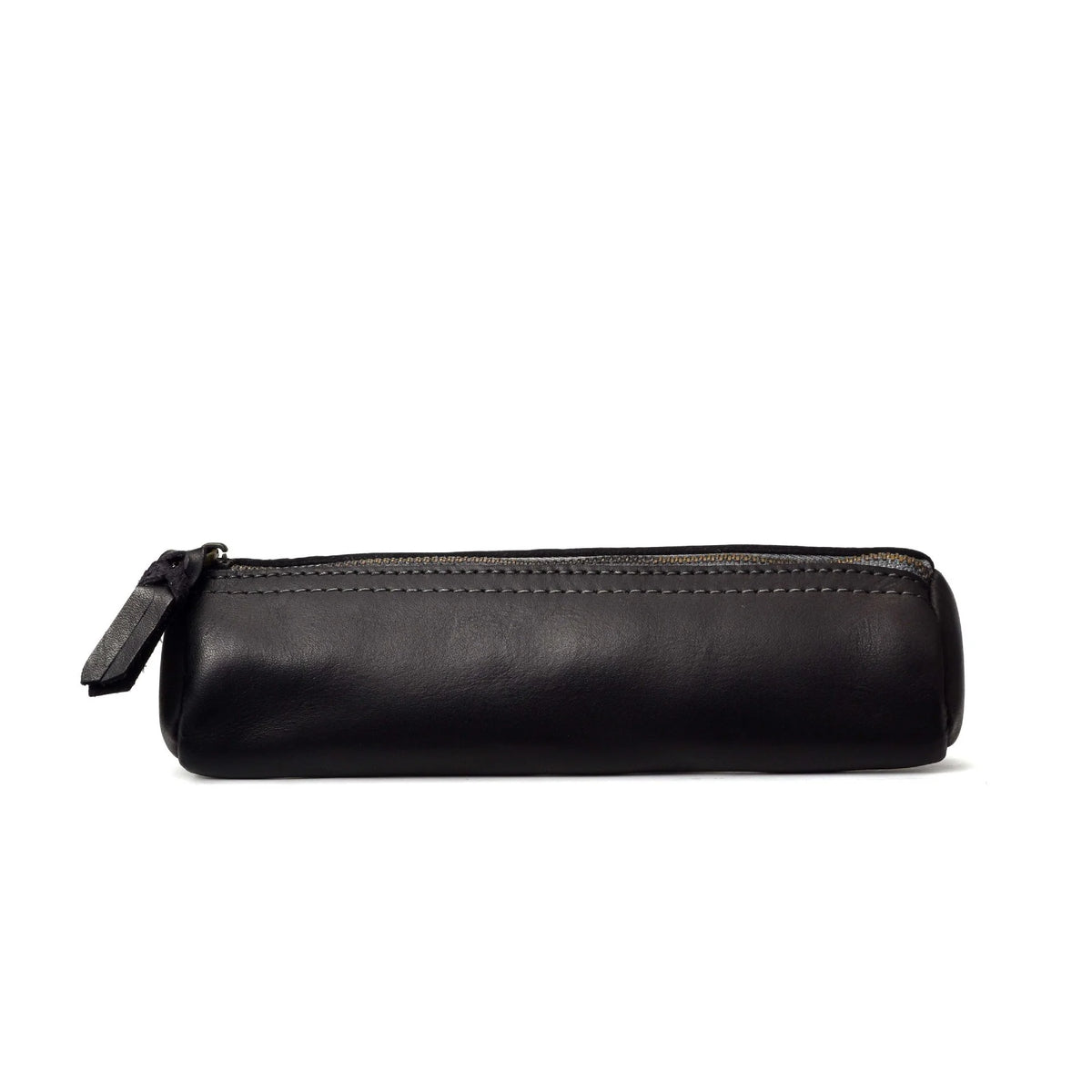 Pencil Case Leather Zipper Closure Roomy Interior
