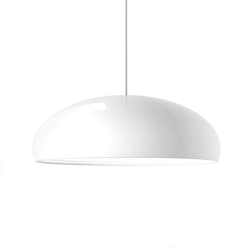 Pendant Light Art Deco Open Metal Frame Shadow Casting