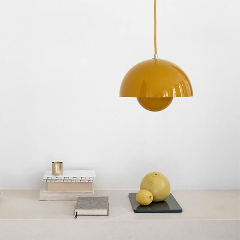 Pendant Light Danish-Inspired Softly Diffused Light Adjustable Cable