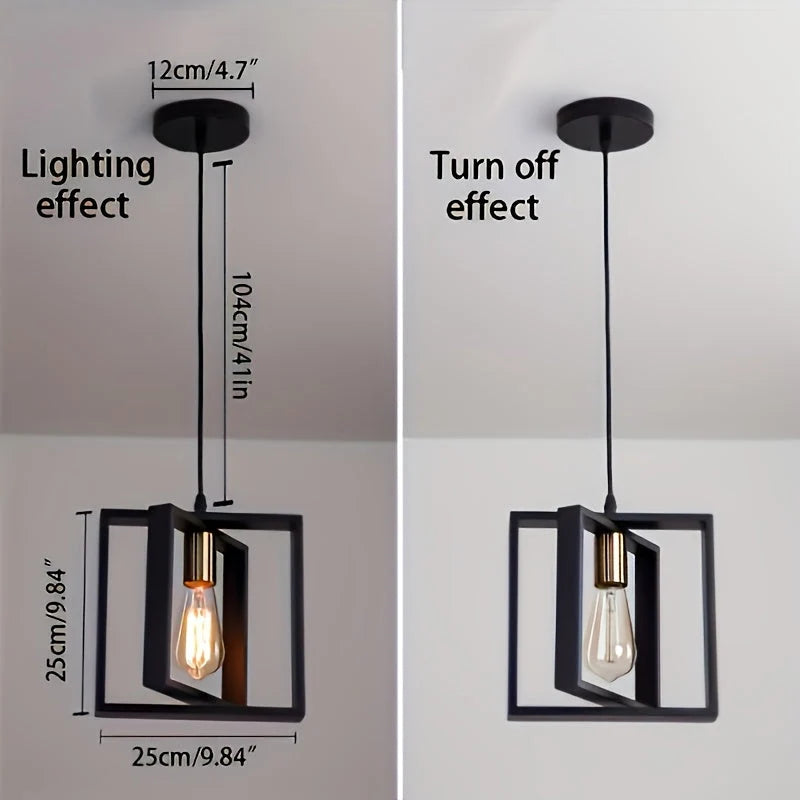 Pendant Light Directional Shade Adjustable Drop