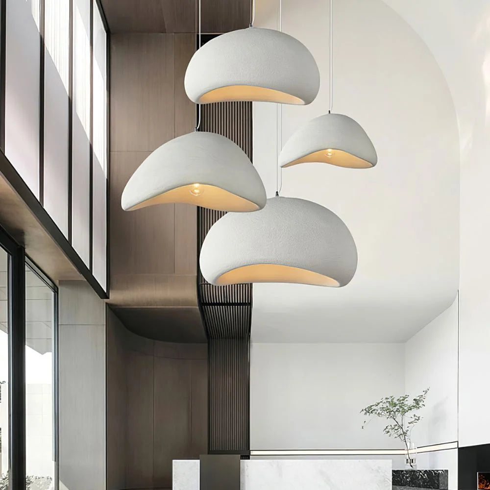 Pendant Light Handcrafted Natural Shade Warm Glow
