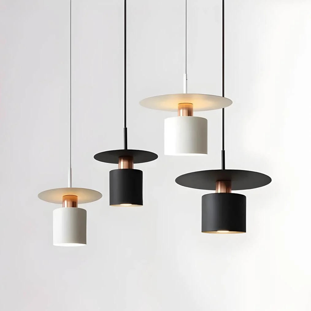 Pendant Light Integrated LED & Adjustable Cord Drop Two Sizes