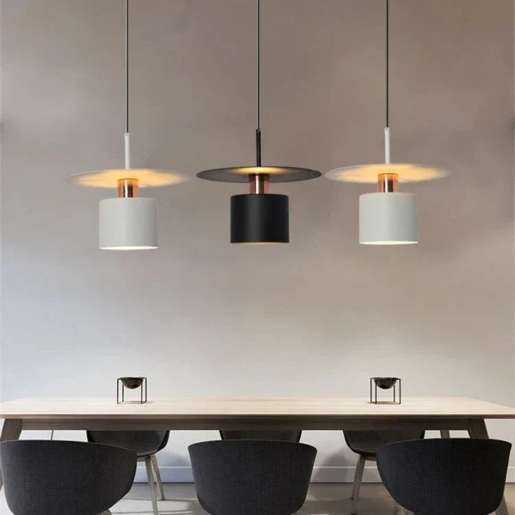 Pendant Light Integrated LED & Adjustable Cord Drop Two Sizes